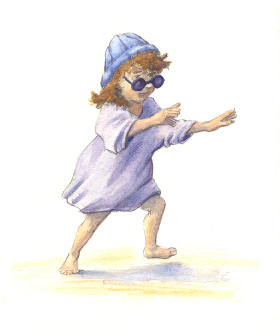 Girl on Beach